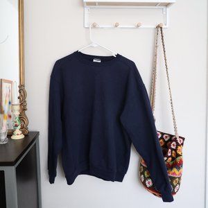 NAVY BLUE CREW NECK